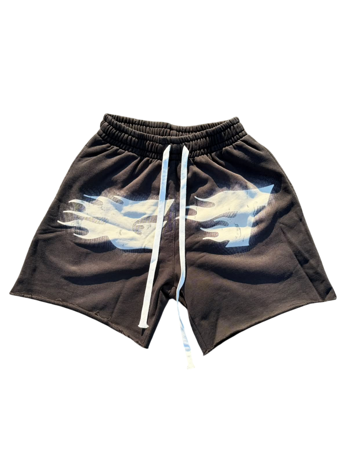GOD'S TORCH Oversized “Rapture Tour” Shorts